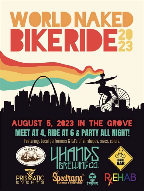 naked bike ride st louis 2023|World Naked Bike Ride STL 2023 – Blue Max Cycle Club